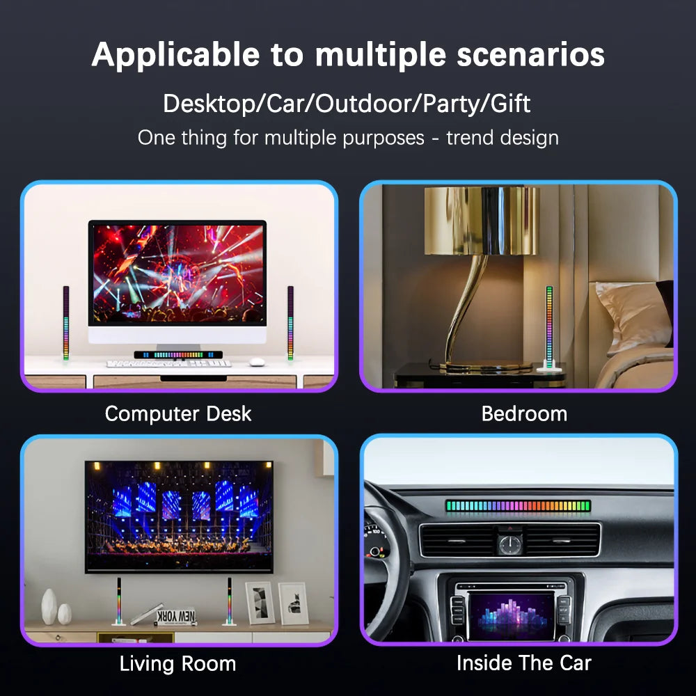 GlowPad™ RGB Pickup Rhythm 16/32 LED Light Bar