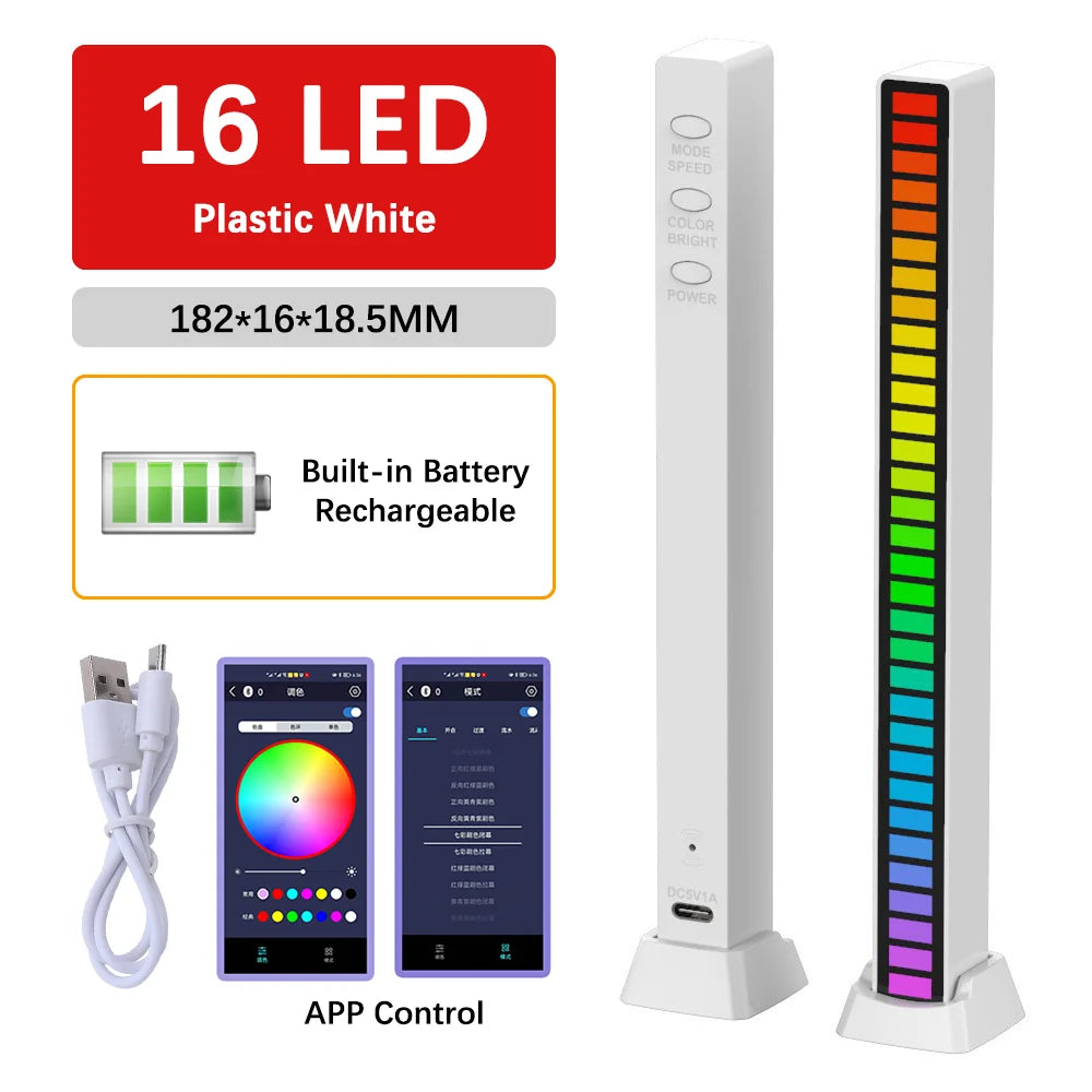 GlowPad™ RGB Pickup Rhythm 16/32 LED Light Bar